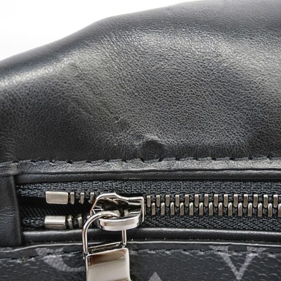 Louis Vuitton Monogram Eclipse Body Bag Bum Bag Black - Picture 3 of 7